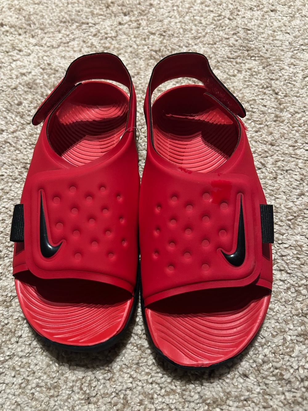 Nike Red Sandals NWOT